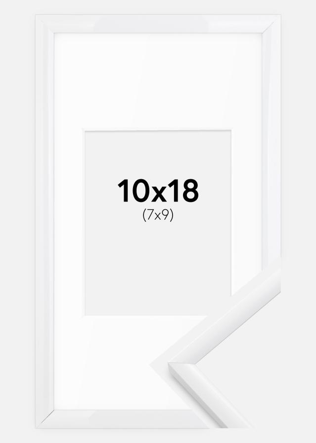 Rāmis New Lifestyle Balts 10x18 cm - Paspartu Balts 8x10 cm