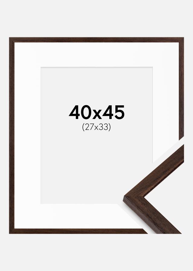 Rāmis Edsbyn Valrieksts 40x45 cm - paspartu Balts 28x34 cm