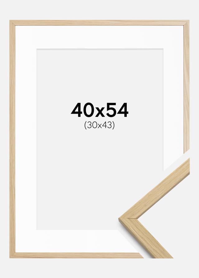 Rāmis Edsbyn Ozols 40x54 cm - Paspartu Balts 31x44 cm