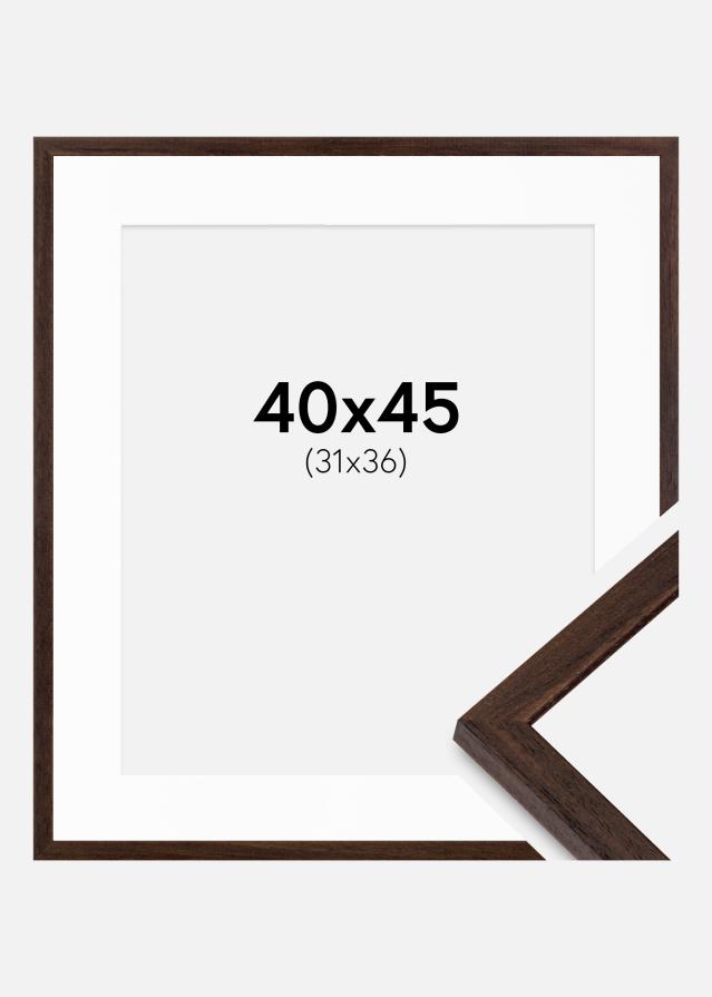 Rāmis Edsbyn Valrieksts 40x45 cm - Paspartu Balts 32x37 cm