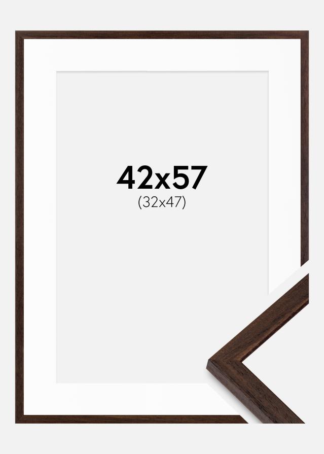 Rāmis Edsbyn Valrieksts 42x57 cm - Paspartu Balts 33x48 cm