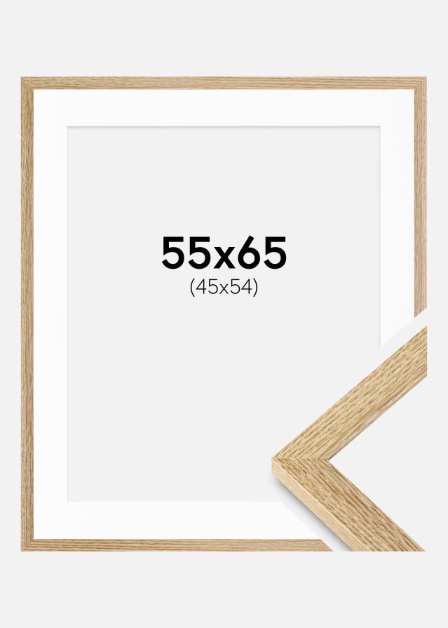 Rāmis Selection Ozols 55x65 cm - Paspartu Balts 46x55 cm