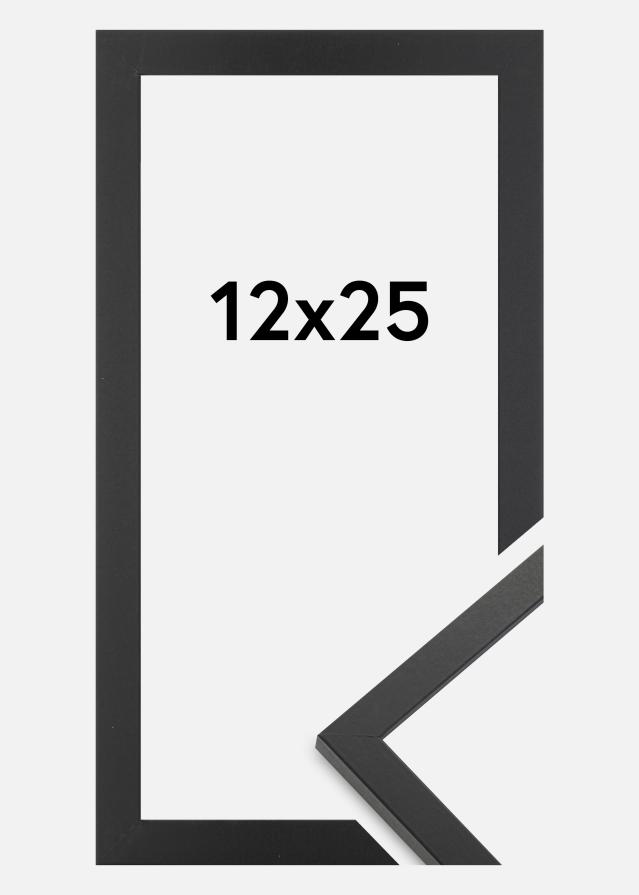 Rāmis Trendy Akrila stikls Melns 12x25 cm