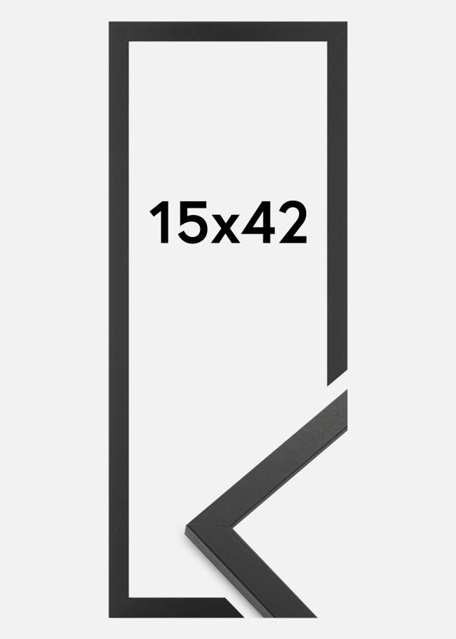 Rāmis Trendy Akrila stikls Melns 15x42 cm