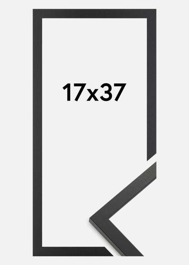 Rāmis Trendy Akrila stikls Melns 17x37 cm