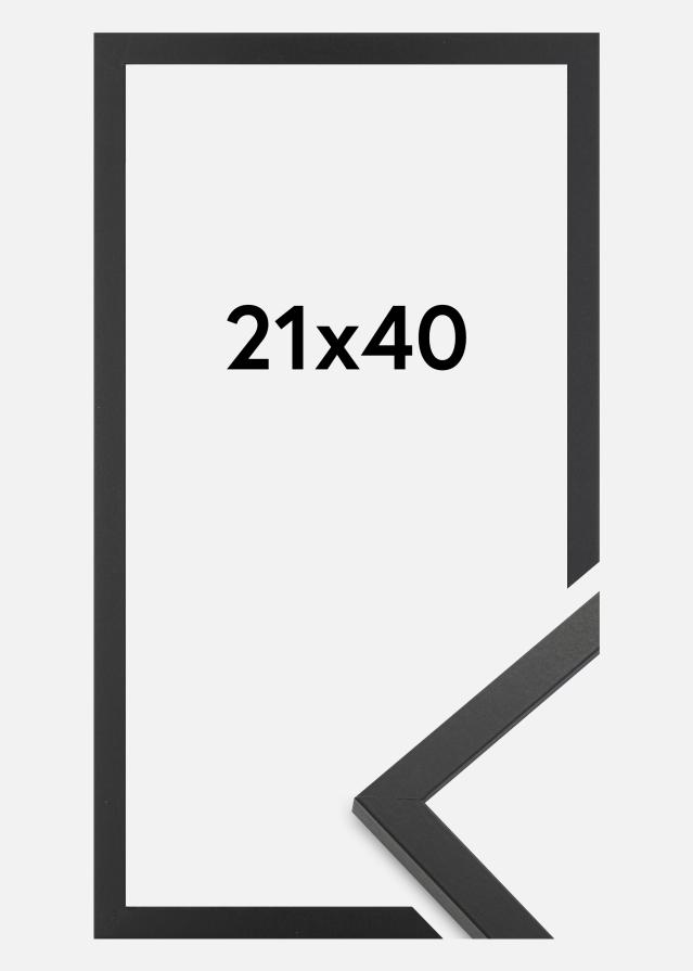 Rāmis Trendy Akrila stikls Melns 21x40 cm