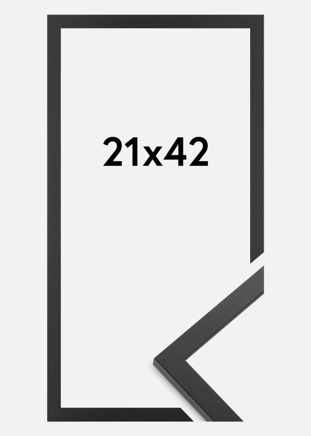 Rāmis Trendy Akrila stikls Melns 21x42 cm