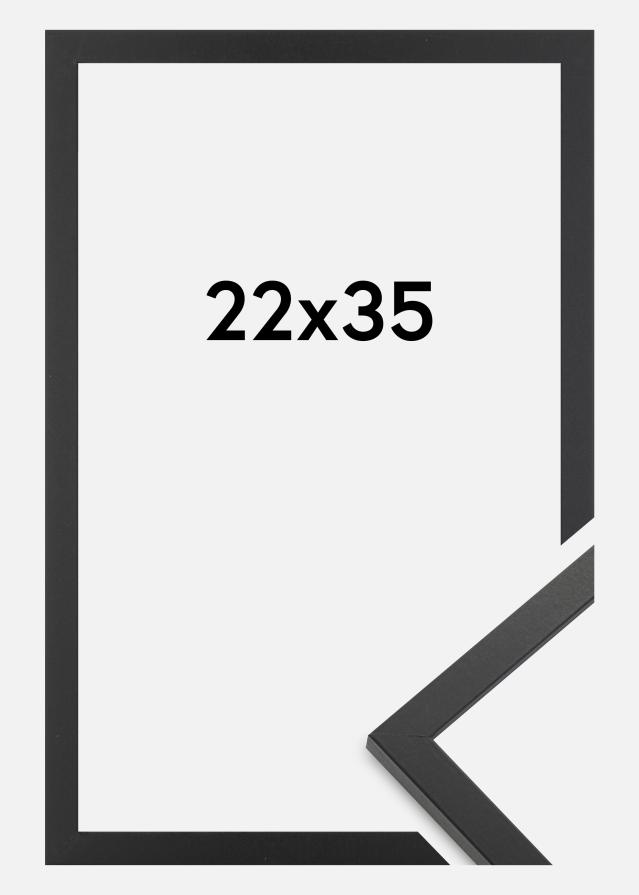 Rāmis Trendy Akrila stikls Melns 22x35 cm