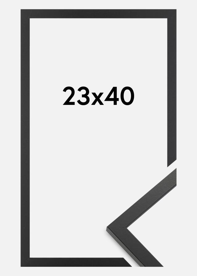 Rāmis Trendy Akrila stikls Melns 23x40 cm