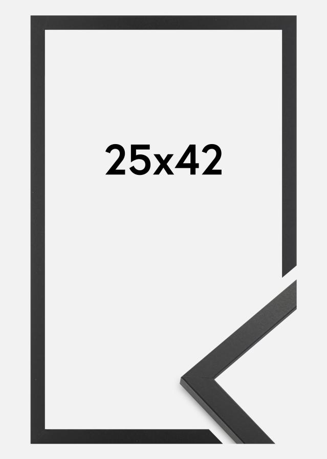 Rāmis Trendy Akrila stikls Melns 25x42 cm