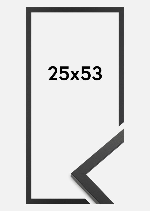 Rāmis Trendy Akrila stikls Melns 25x53 cm
