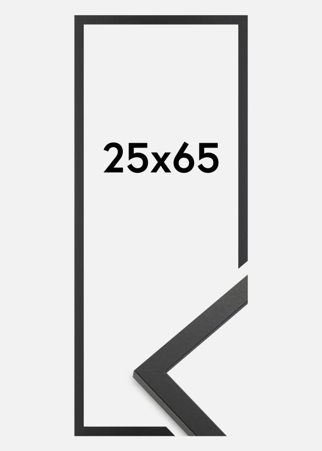 Rāmis Trendy Akrila stikls Melns 25x65 cm