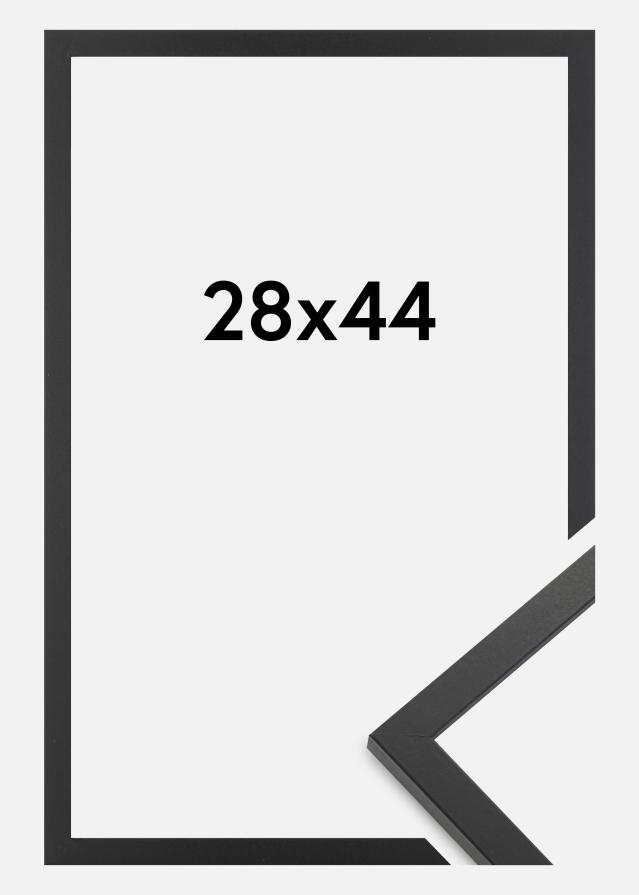 Rāmis Trendy Akrila stikls Melns 28x44 cm