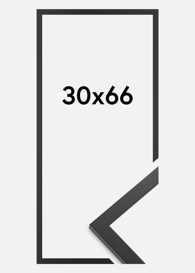 Rāmis Trendy Akrila stikls Melns 30x66 cm