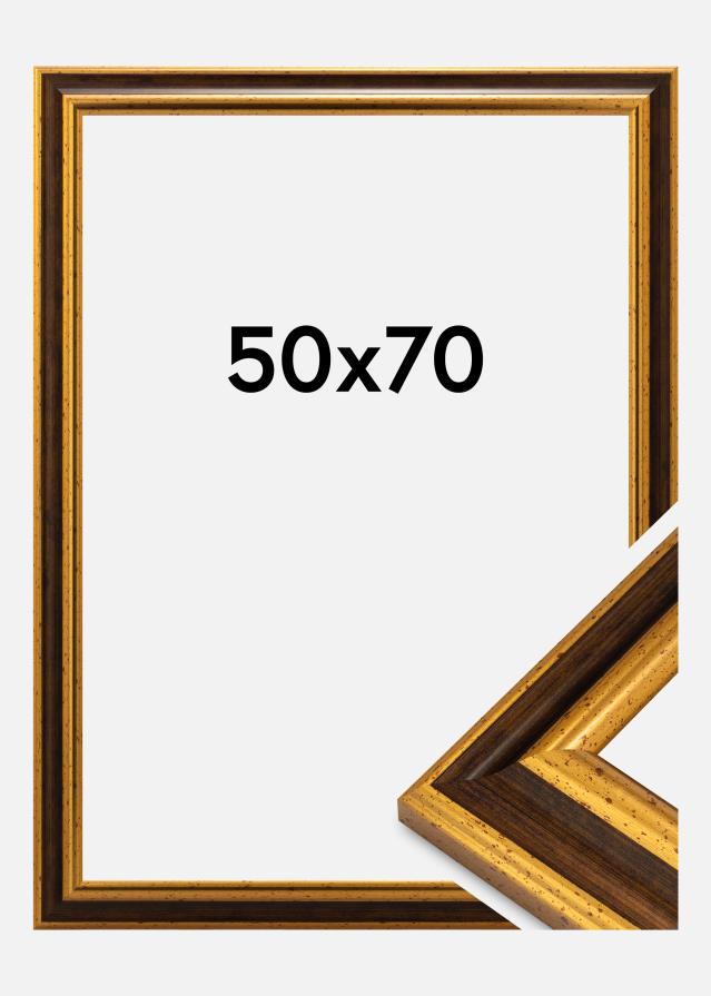 Rāmis Aberystwyth Akrila stikls Zelts 50x70 cm