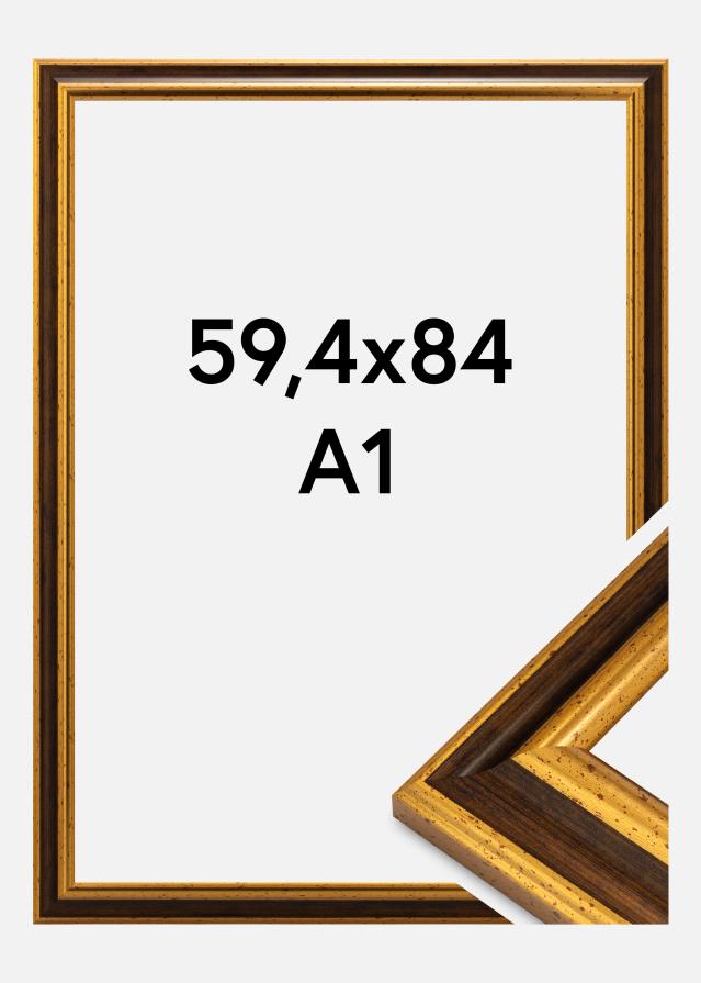 Rāmis Aberystwyth Akrila stikls Zelts 59,4x84,1 cm (A1)