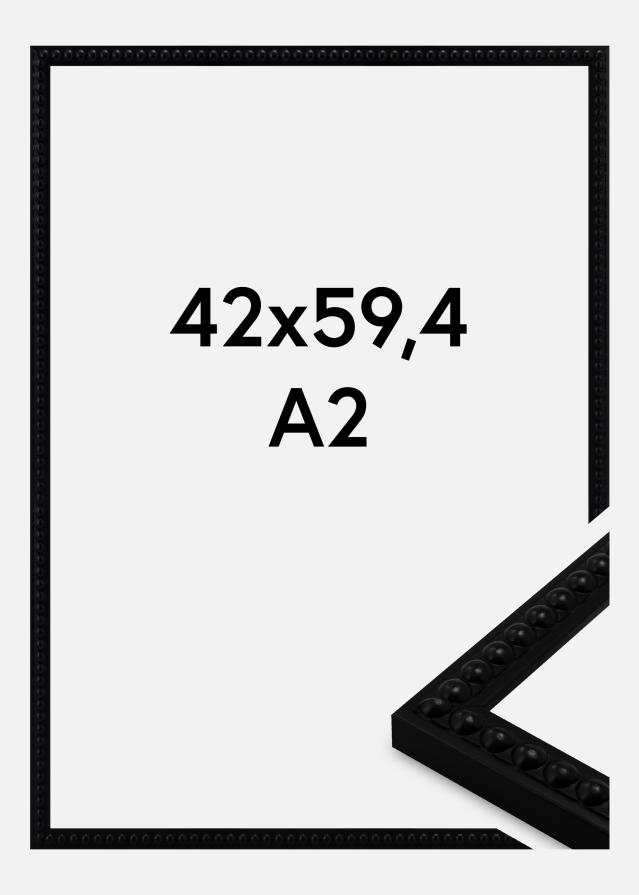 Rāmis Perla Akrila stikls Melns 42x59.4 cm (A2)