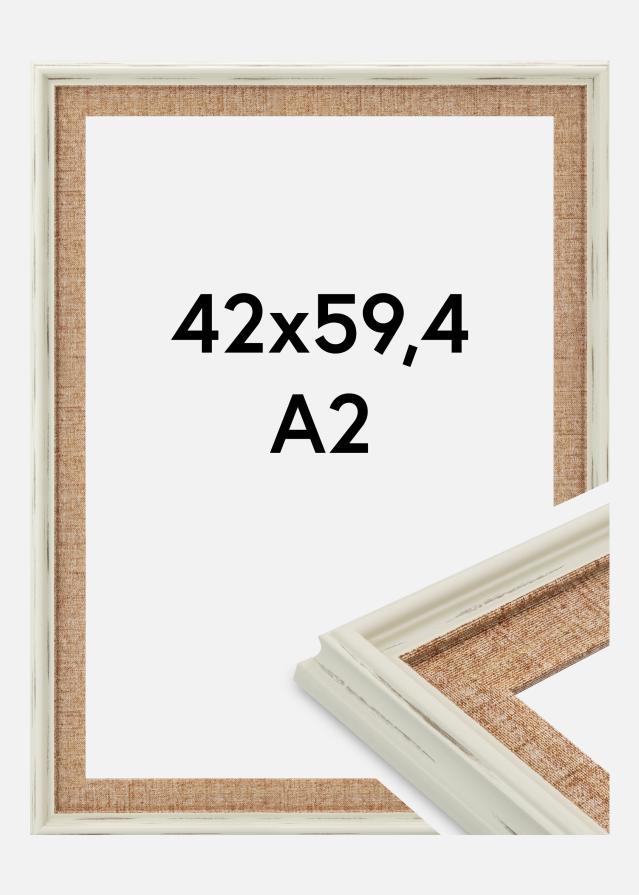 Rāmis Sandweave Akrila stikls Balts 42x59.4 cm (A2)