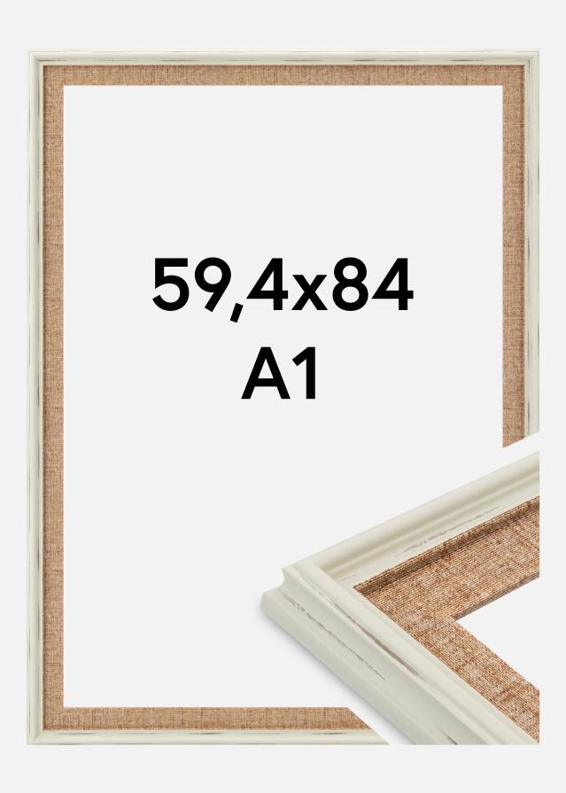 Rāmis Sandweave Akrila stikls Balts 59.4x84 cm (A1)