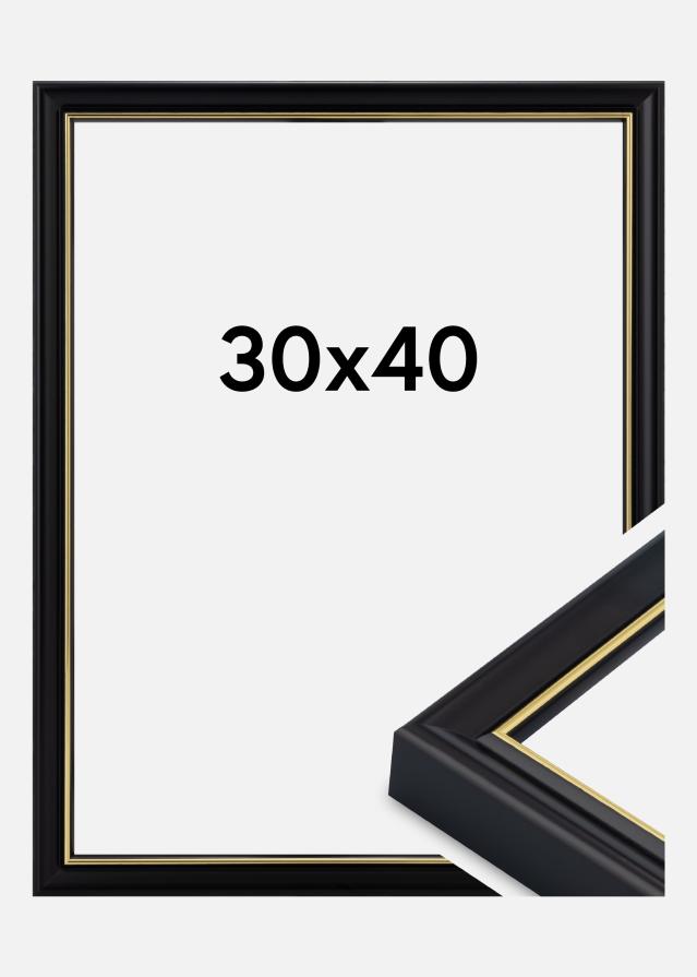 Rāmis Canterbury Akrila stikls Melns 30x40 cm