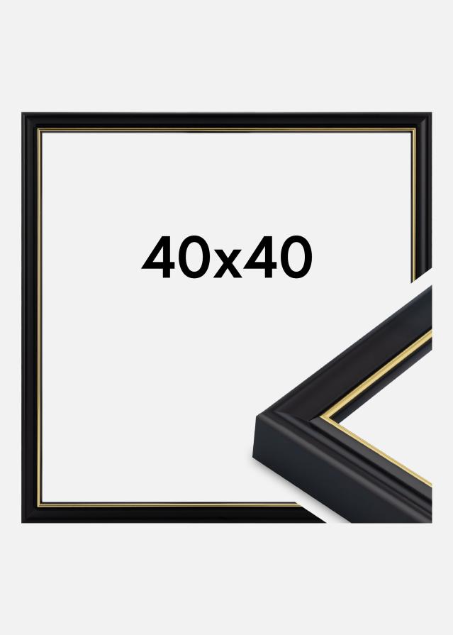 Rāmis Canterbury Akrila stikls Melns 40x40 cm