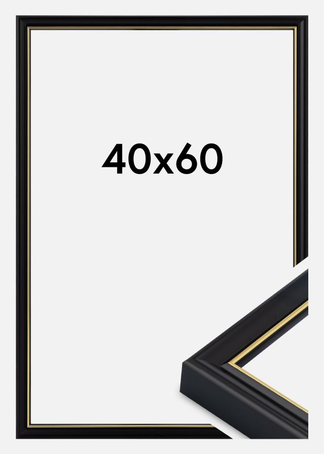 Rāmis Canterbury Akrila stikls Melns 40x60 cm