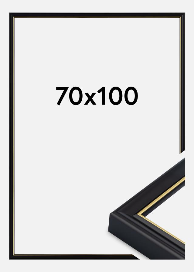 Rāmis Canterbury Akrila stikls Melns 70x100 cm