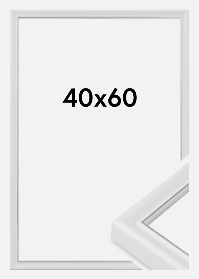 Rāmis Canterbury Akrila stikls Balts 40x60 cm