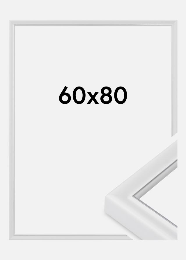 Rāmis Canterbury Akrila stikls Balts 60x80 cm