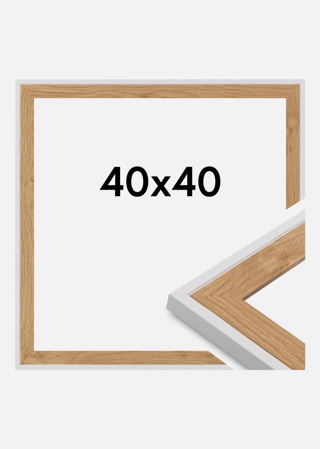 Rāmis Clearline Akrila stikls Balts 40x40 cm