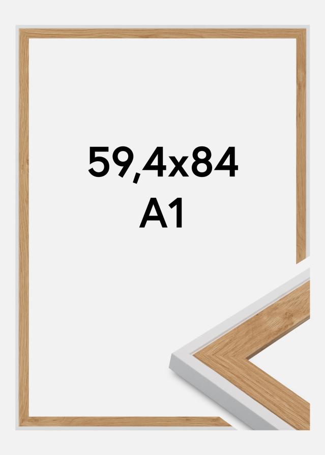 Rāmis Clearline Akrila stikls Balts 59.4x84 cm (A1)
