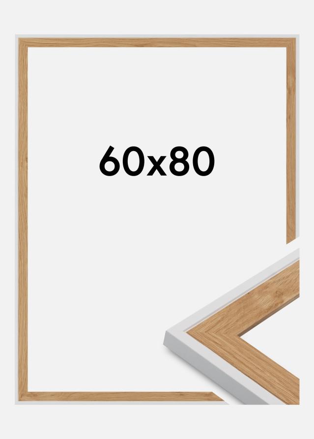 Rāmis Clearline Akrila stikls Balts 60x80 cm