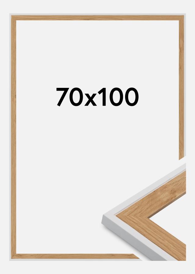 Rāmis Clearline Akrila stikls Balts 70x100 cm