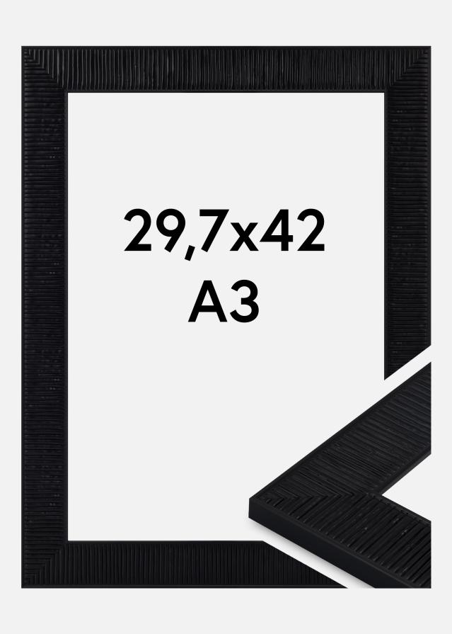 Rāmis Lund Akrila stikls Melns 29.7x42 cm (A3)