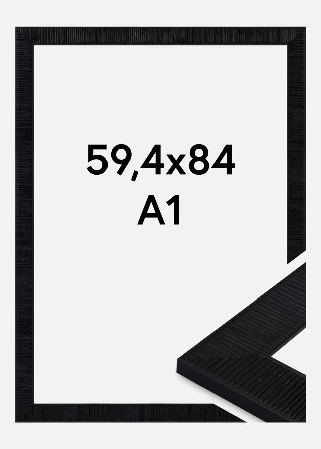 Rāmis Lund Akrila stikls Melns 59.4x84 cm (A1)