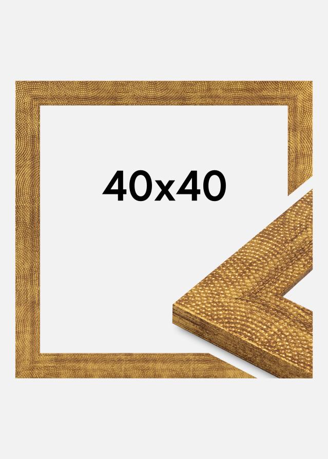 Rāmis Linea Akrila stikls Gold 40x40 cm
