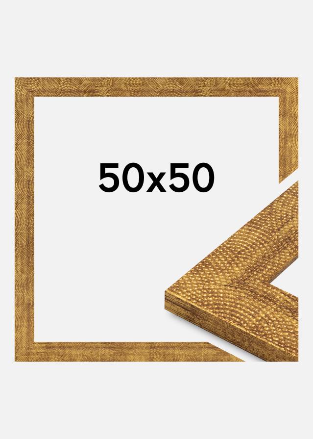 Rāmis Linea Akrila stikls Gold 50x50 cm