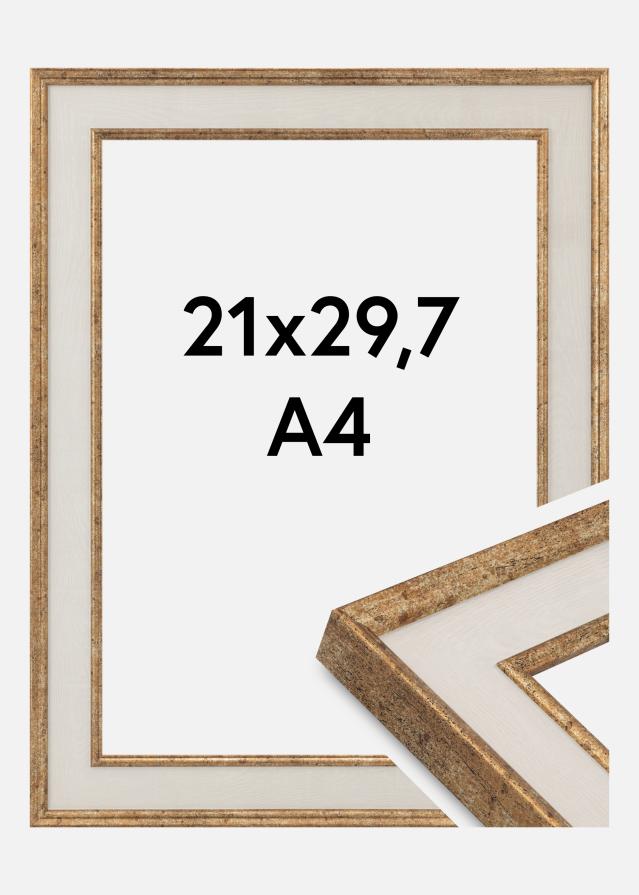 Rāmis Dolly Akrila stikls Zelts 21x29.7 cm (A4)