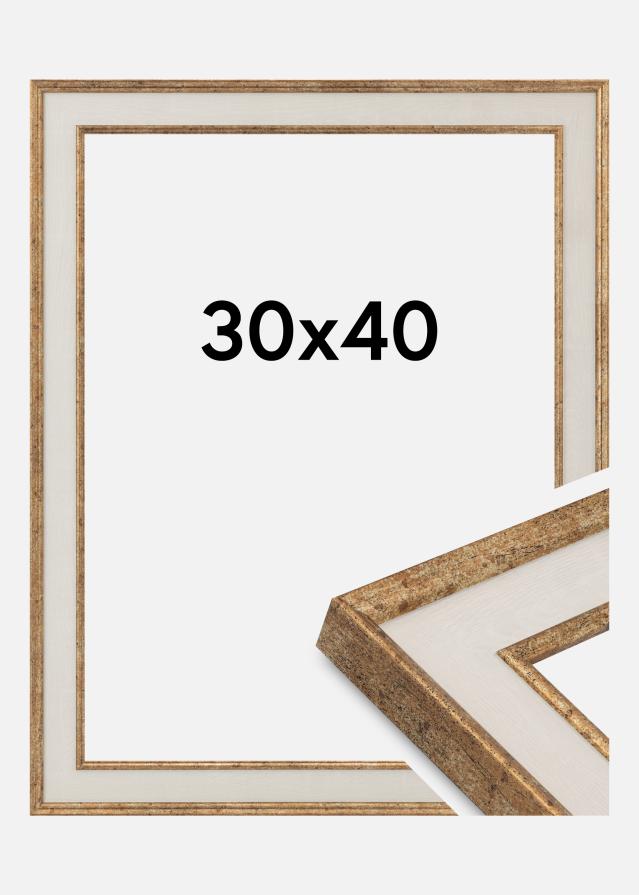 Rāmis Dolly Akrila stikls Zelts 30x40 cm