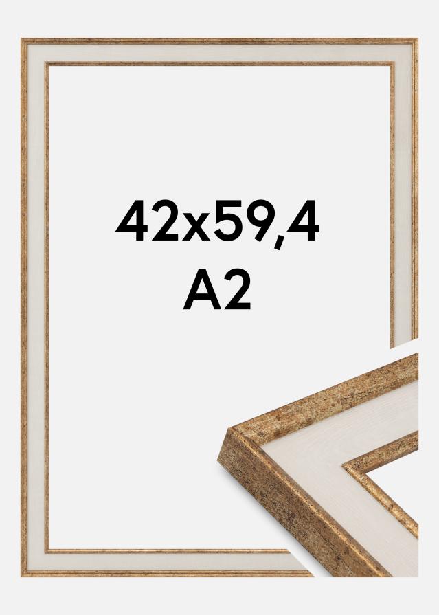 Rāmis Dolly Akrila stikls Zelts 42x59.4 cm (A2)