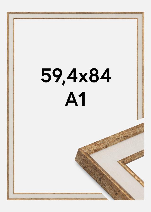 Rāmis Dolly Akrila stikls Zelts 59.4x84 cm (A1)