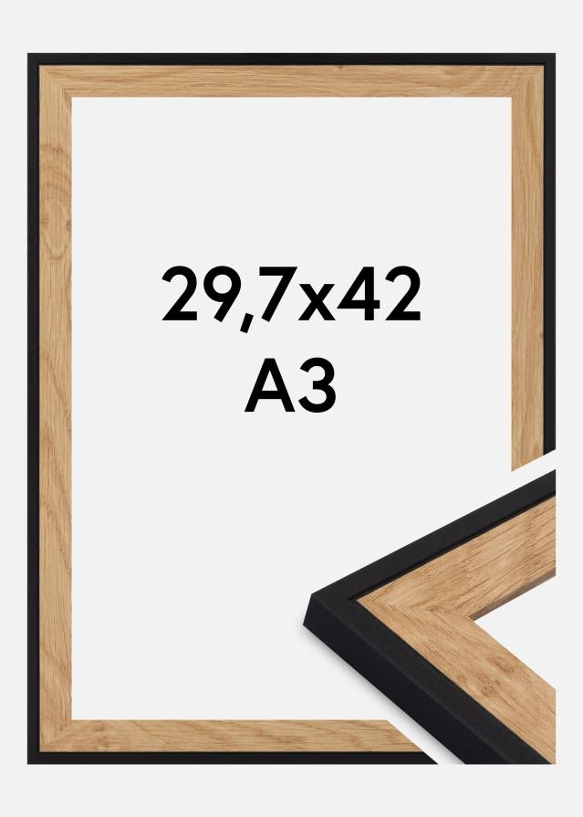 Rāmis Iris Akrila stikls Melns 29.7x42 cm (A3)