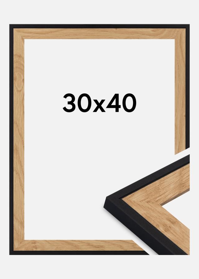 Rāmis Iris Akrila stikls Melns 30x40 cm