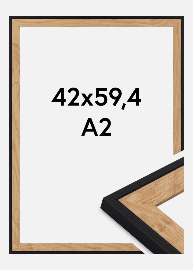 Rāmis Iris Akrila stikls Melns 42x59.4 cm (A2)