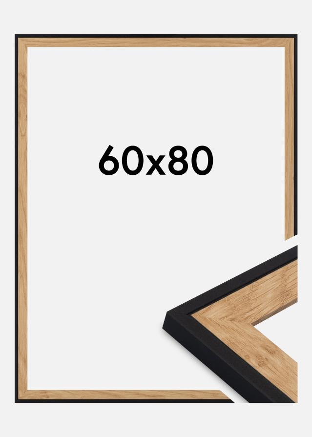 Rāmis Iris Akrila stikls Melns 60x80 cm