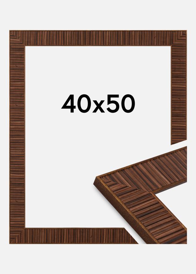 Rāmis Agust Akrila stikls Rosewood 40x50 cm