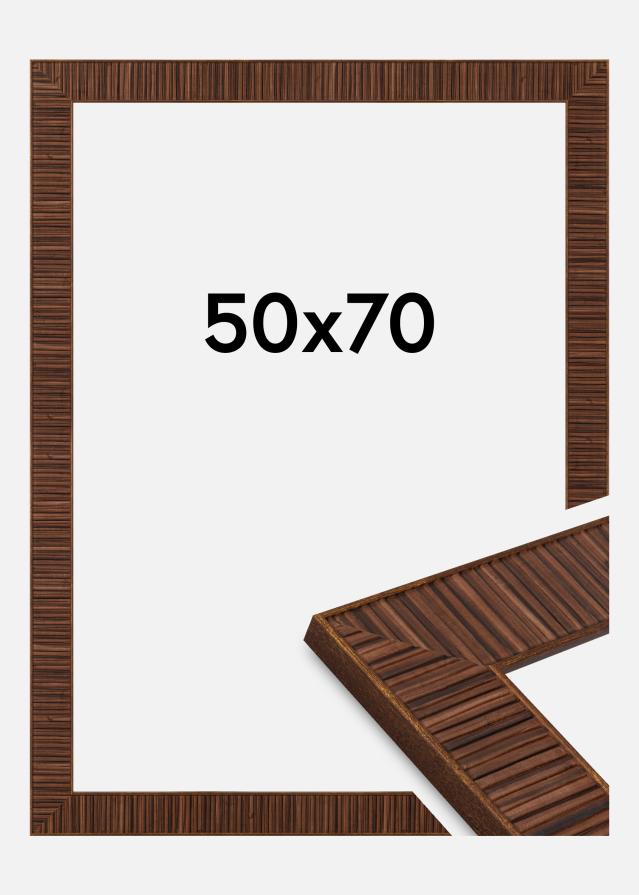 Rāmis Agust Akrila stikls Rosewood 50x70 cm