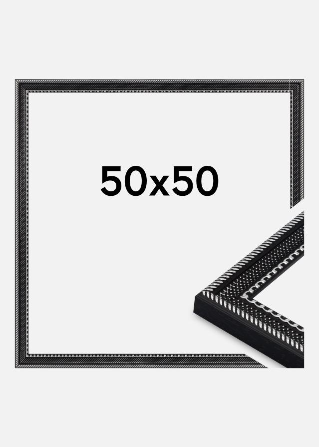 Rāmis Trellis Akrila stikls Melns 50x50 cm