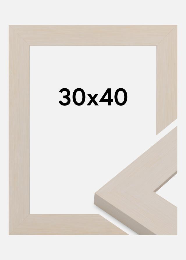 Rāmis Pembrokeshire Akrila stikls Balts 30x40 cm