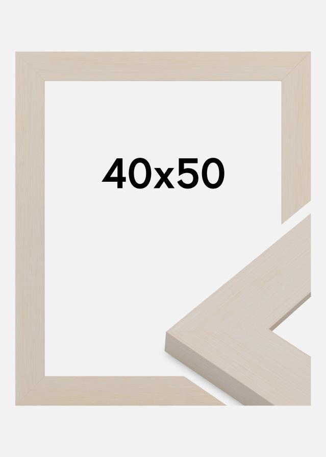 Rāmis Pembrokeshire Akrila stikls Balts 40x50 cm